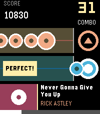 Rockbeat gameplay